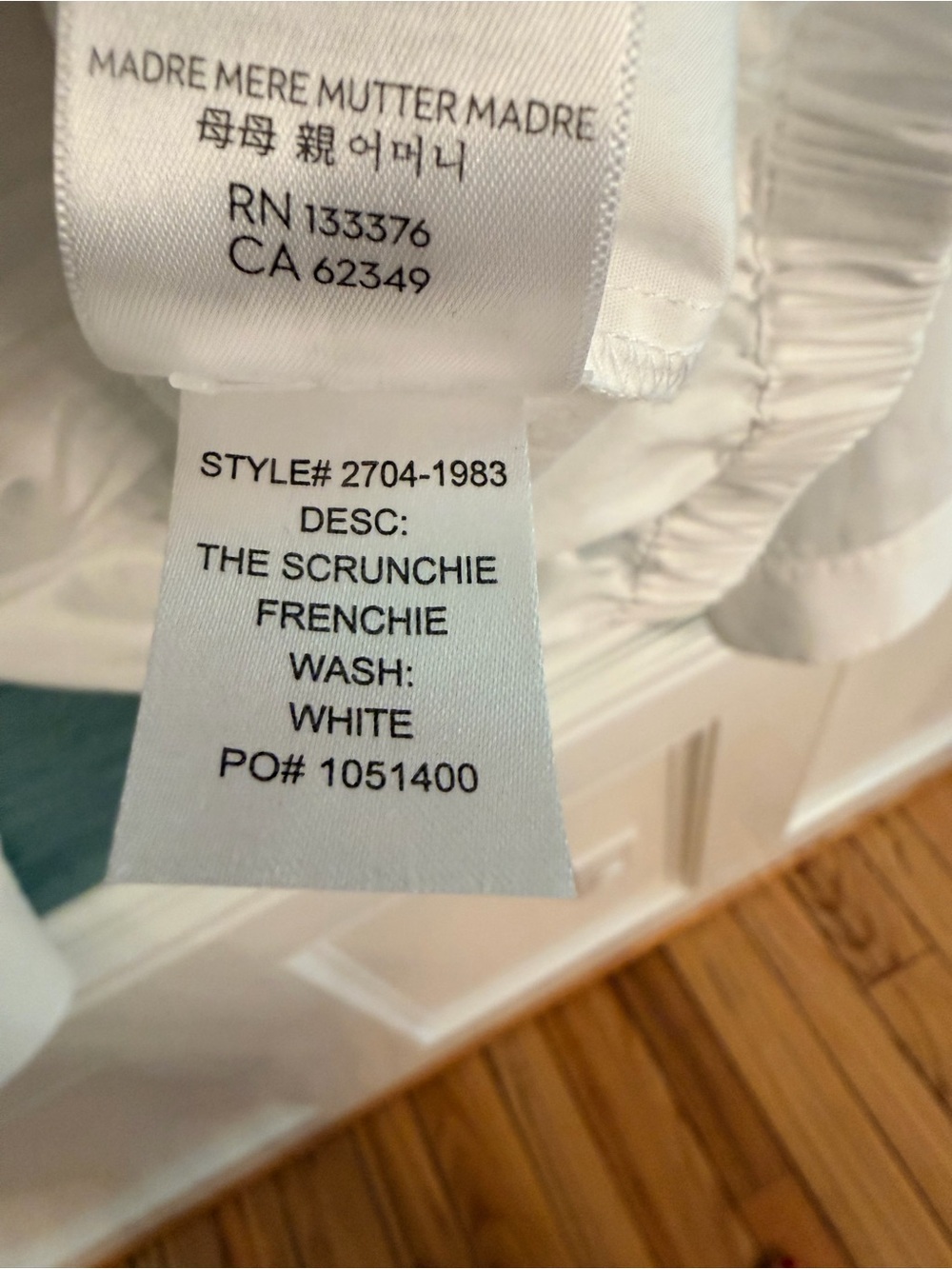 NWT - Mother The Scrunchie Frenchie Oxford Shirt - Small - Picture 7 of 15